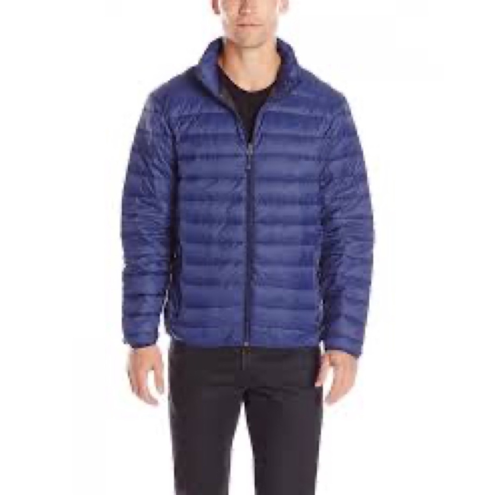 HAWKE & CO Blue Down Puffer Jacket